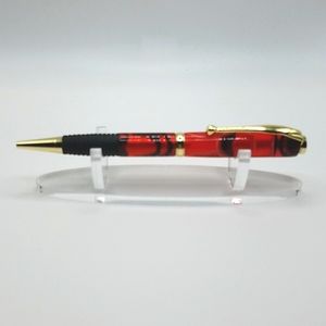 Handcrafted Ruby & Onyx Executive Pen